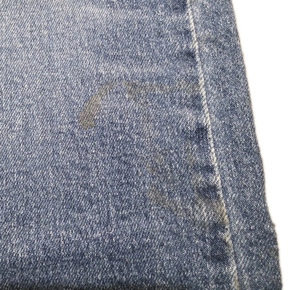 Levi's Blue Jeans Men's 34x30 505 Relaxed Fit Straight Leg Medium Wash Western - Picture 4 of 9